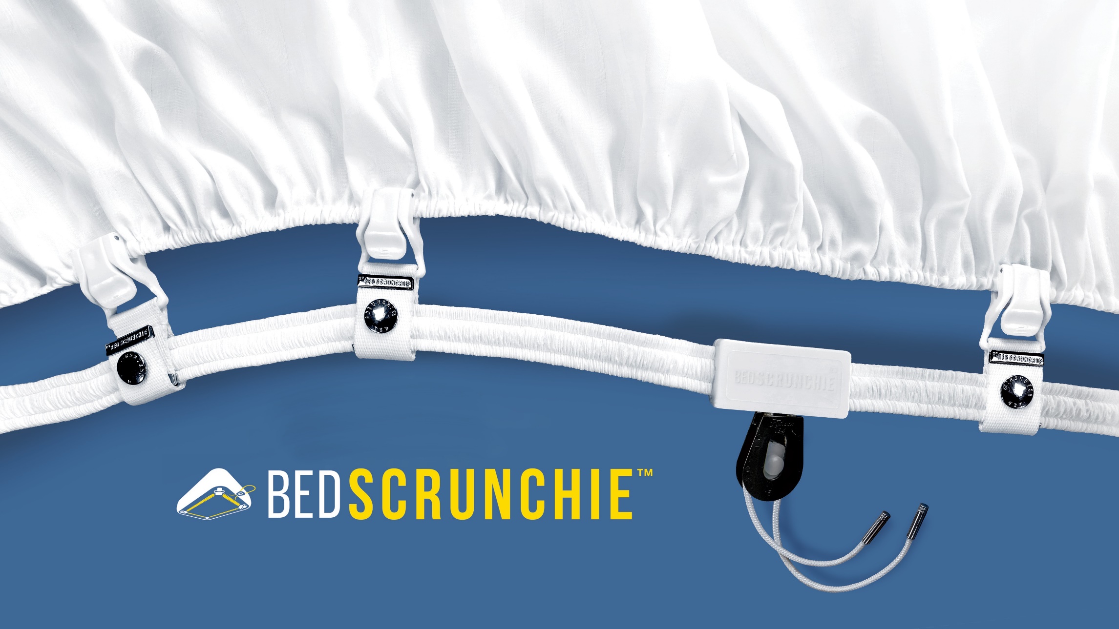 Bed Scrunchie - Needs extra clips for more grip? Get yours